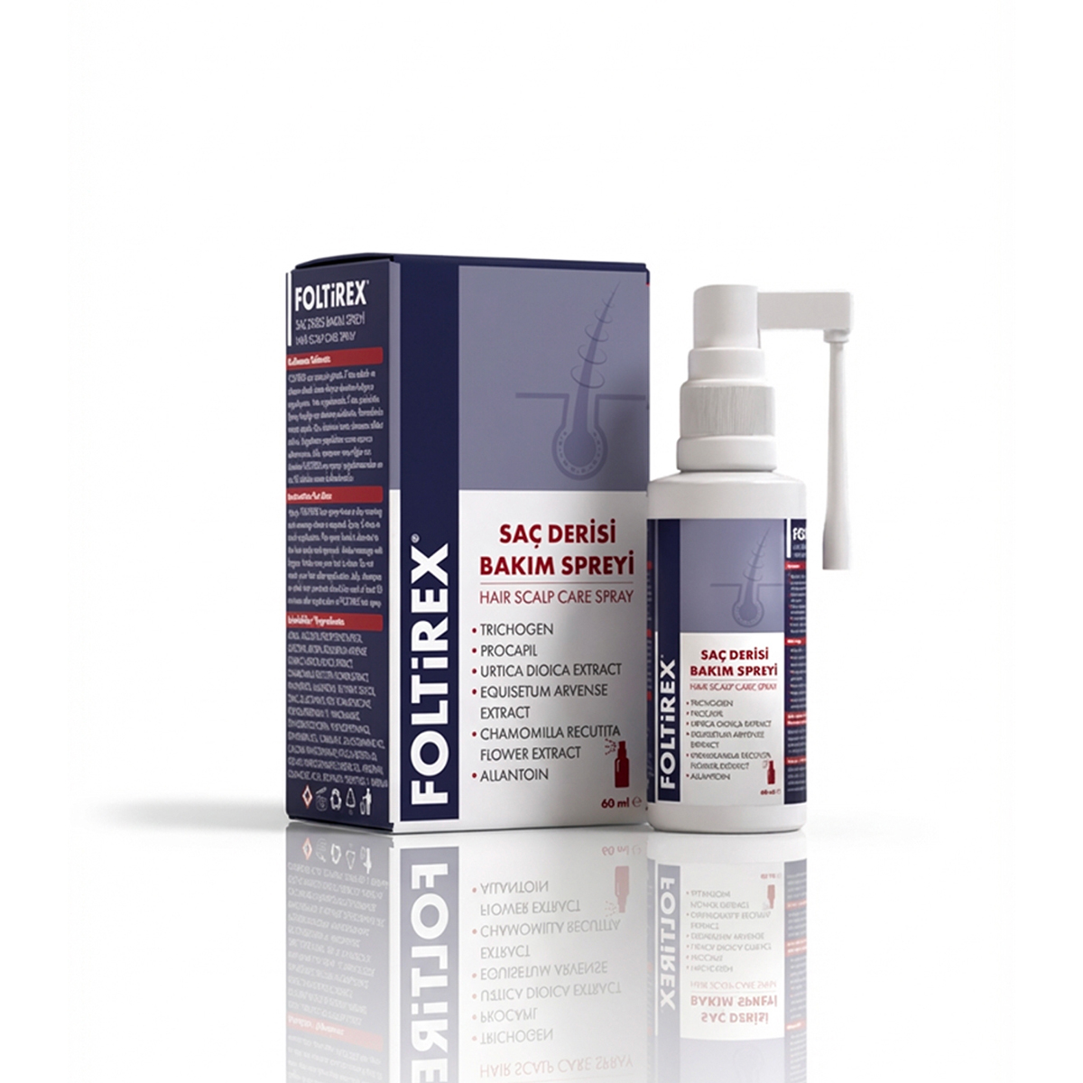 Foltirex Saç Derisi Bakım Spreyi 60 ml