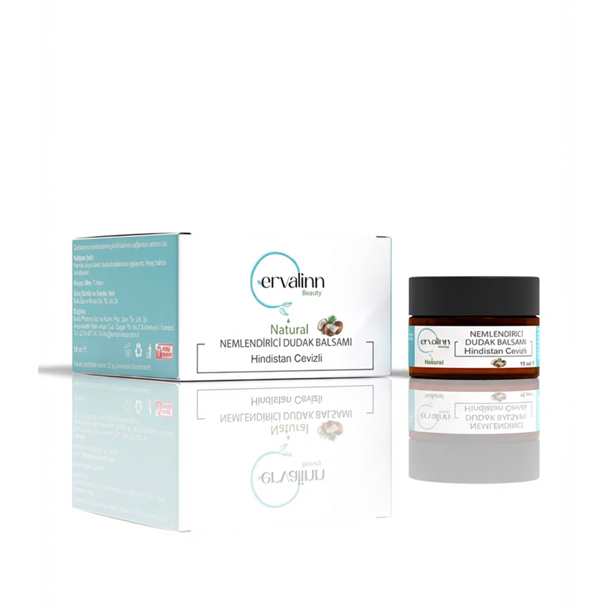 Ervalinn Beauty Natural Nemlendirici Dudak Balsamı – Hindistan Cevizli 15 ml
