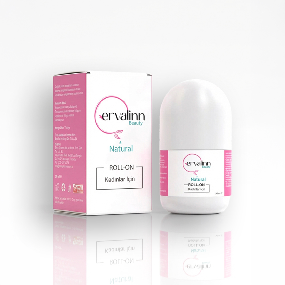 Ervalinn Beauty Natural Roll-On Kadınlar İçin 50 ml