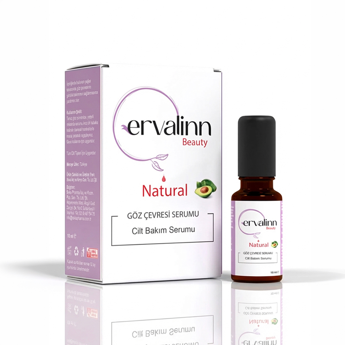 Ervalinn Beauty Natural Göz Çevresi Serumu 10ml