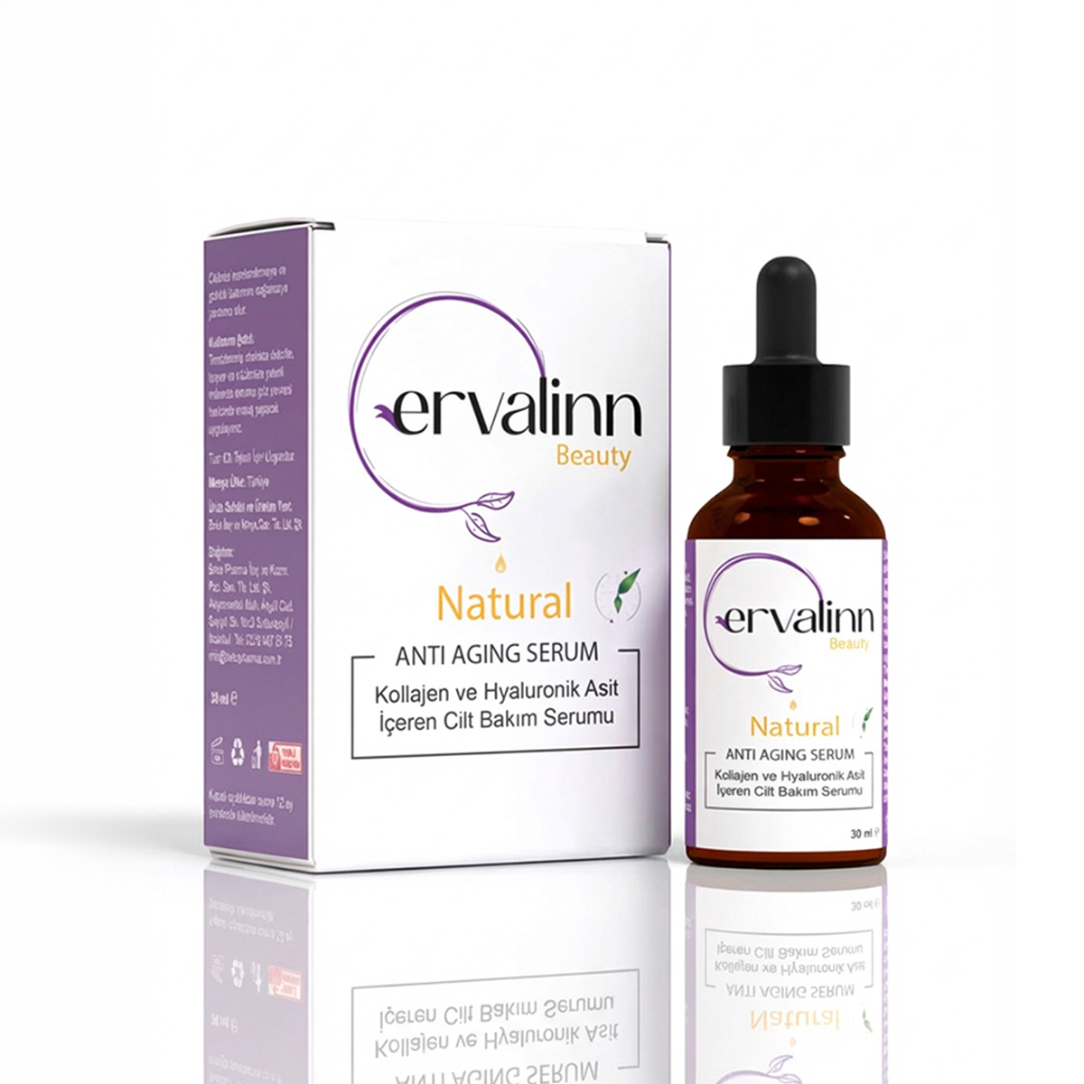 Ervalinn Beauty Natural Anti Aging Serum 30 ml
